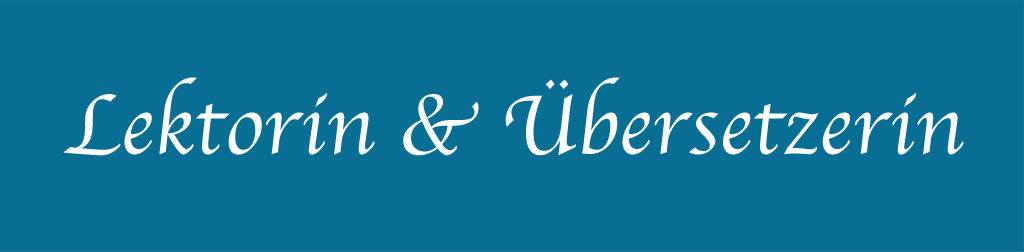 Lektorin und Übersetzerin